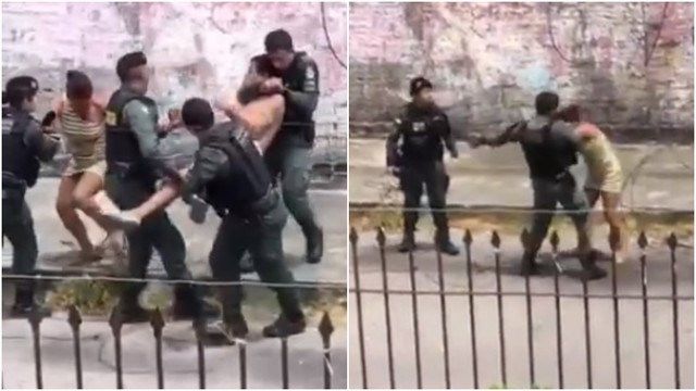 Policial é investigado por agredir mulher com socos e chutes em Fortaleza