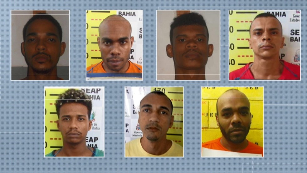 Saiba quem são os detentos que fugiram do complexo penal de Salvador; homens contaram com apoio de grupo com fuzis