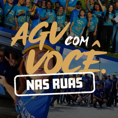 Atendimento e condições especiais do Universo AGV são destaques em campanha nas ruas de todo país