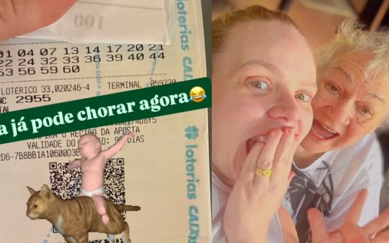 Paulinha Leite continua fazendo a Caixa chorar com mais uma quina na Mega da Virada