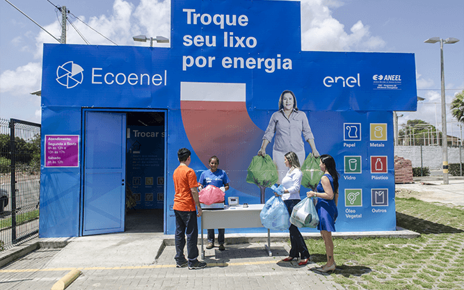 Ceará atinge a marca de 3 milhões de quilos de resíduos reciclados com sucesso pelo programa Ecoenel no ano de 2025