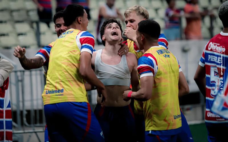 Fortaleza avança na Copa do Brasil com gol de Prior no fim do jogo