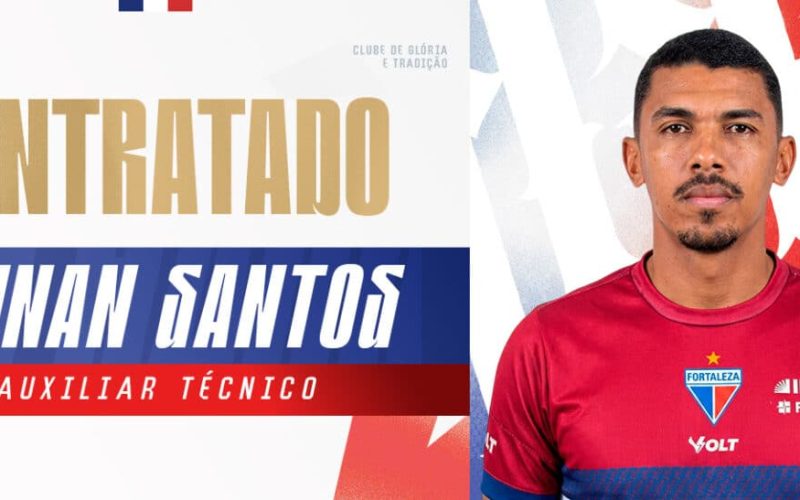 Fortaleza anuncia Reinan Santos como novo assistente técnico
