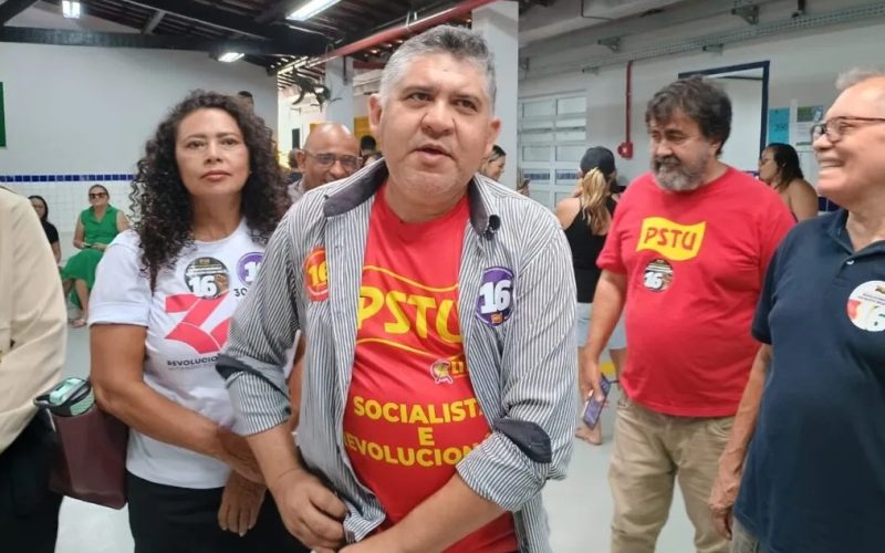 Partido PSTU apresenta Zé Batista como postulante ao cargo de Governador do Ceará.