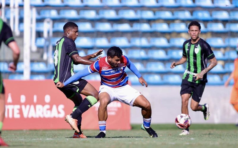 Fortaleza iguala o placar nos minutos finais contra o América-MG no Brasileirão Sub-20 Série A