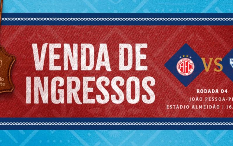 Confronto no Nordestão: detalhes sobre ingressos para América-RN e Fortaleza na batalha tricolor