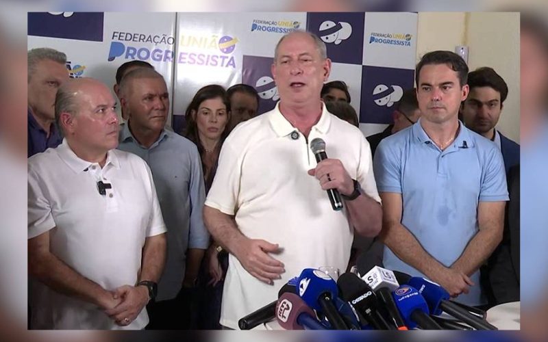 Ciro denuncia contaminação entre crime e política no Ceará durante discurso em Fortaleza
