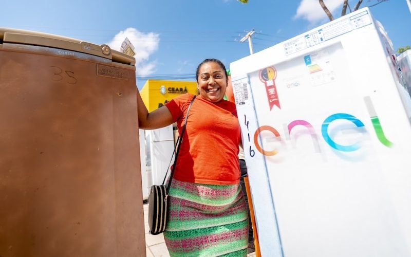 Enel realiza sorteio de 50 refrigeradores no Ceará nesta terça-feira (14); descubra como concorrer