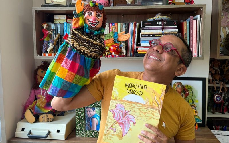 Bilu e Bila apresenta “Mariquinha Maricota” no Festival Abril com Bonecos 2026