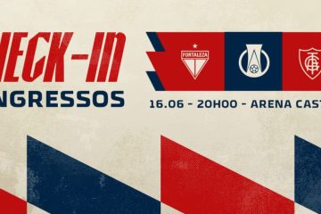 Fortaleza e América-MG: ingressos a partir de R$ 15 e check-in já liberado