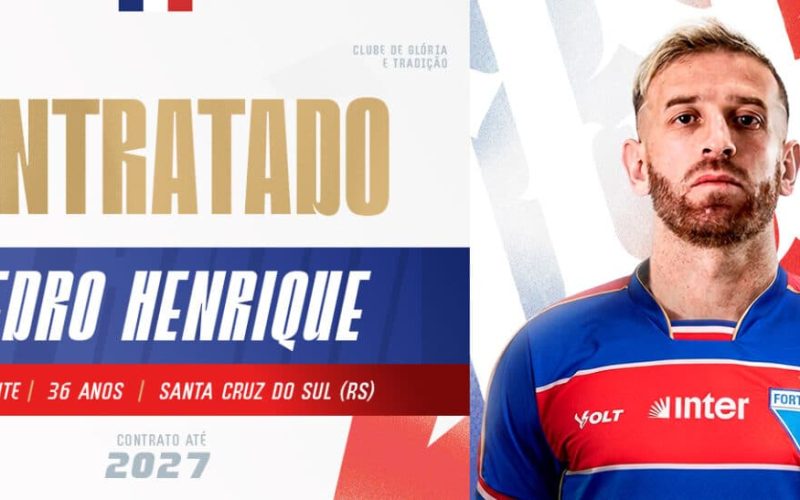 Fortaleza anuncia Pedro Henrique como seu mais recente reforço no ataque